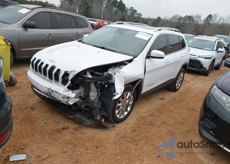 2015 Jeep Cherokee Limited z USA, uszkodzony, nr VIN 1C4PJLDS4FW608229